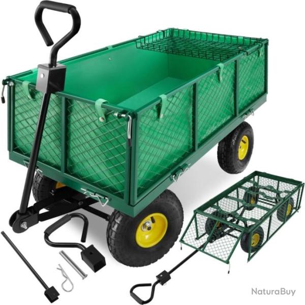 Chariot de transport 550kg - Chauffage Courses Plage P�che Camping