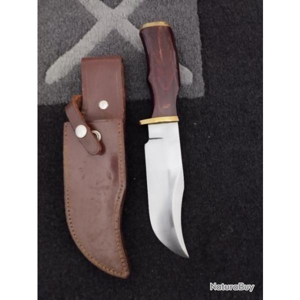 RARE Couteau COLT original bowie des ann�es 70 acier scheffield  super qualit� (collector)