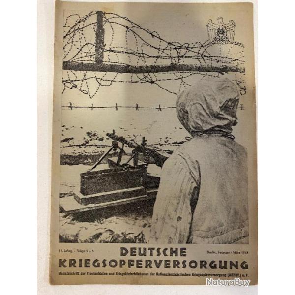 Ancien livre allemand NSKOV berlin f�vrier mars 1943