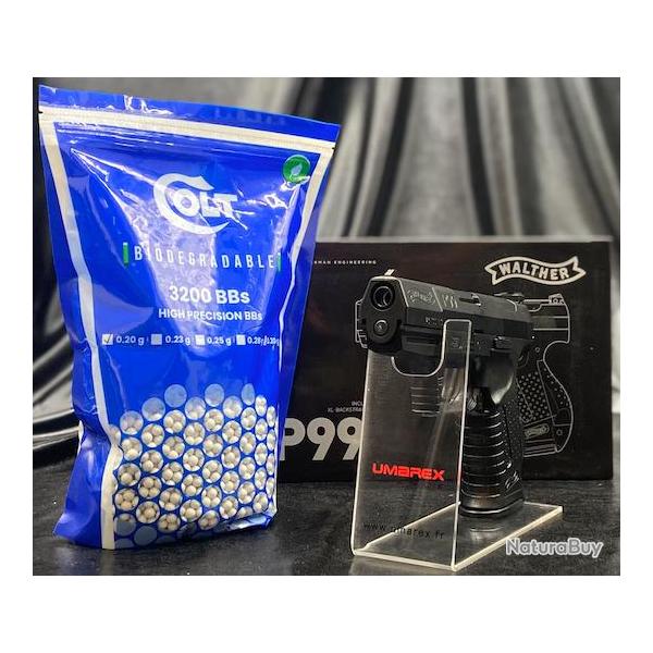 PACK PR�T A TIRER PISTOLET "WALTHER P99 " - Cal BBS 6MM