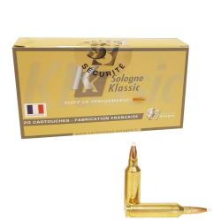 Munitions SOLOGNE calibre 270 WSM Nosler Accubond 140gr - 9.1g x20