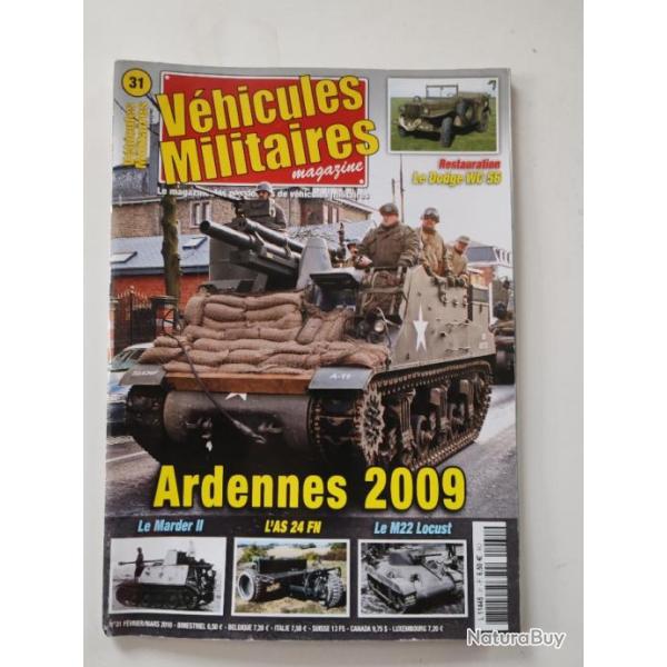 VEHICULES MILITAIRES MAGAZINE  NUM�RO 31