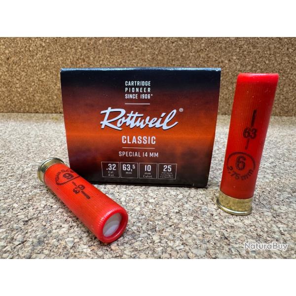 1 boite de ROTTWEIL 14mm N�6