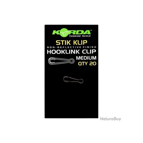 KORDA STIK KLIP MEDIUM HOOKLINK CLIP KORDA
