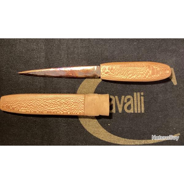 Couteau rare forg� par Bernard BERTHOLUS Antibes Collector