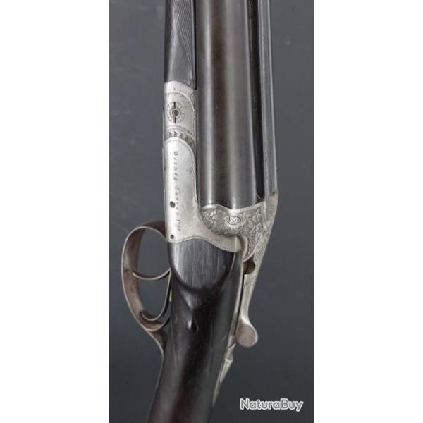 FUSIL JUXTAPOSE 12/70 VERNEY CARRON FRERES BREVETE SGDG 1876/1896 SAINT ETIENNE - FRANCE XIX� Bon  F