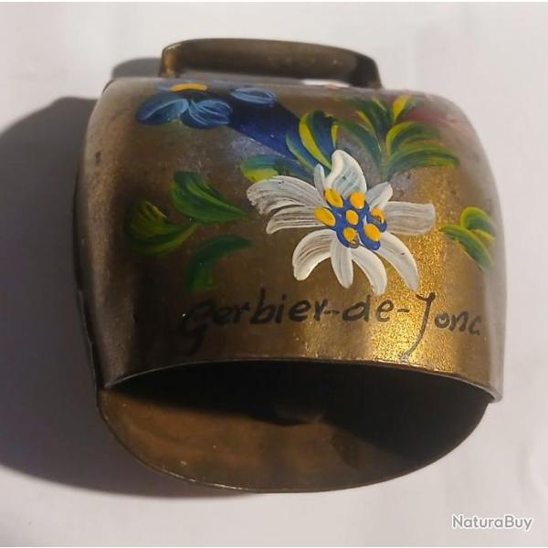 ANCIENNE CLOCHE EN M�TAL GERBIER DE JONC