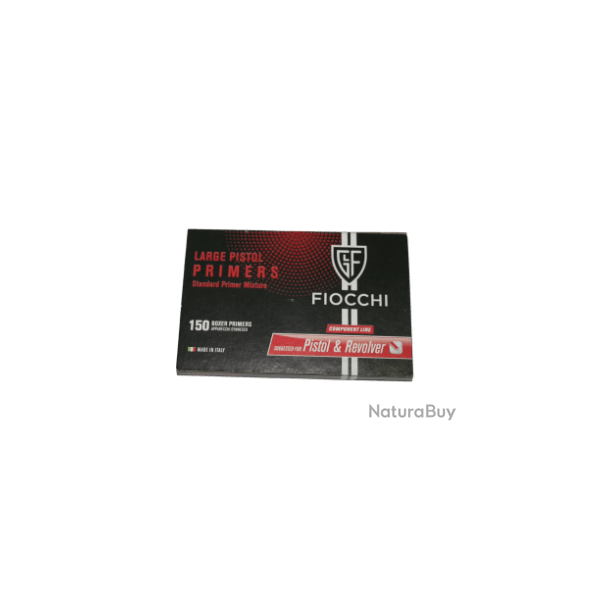 Amorces Large Pistol FIOCCHI x150