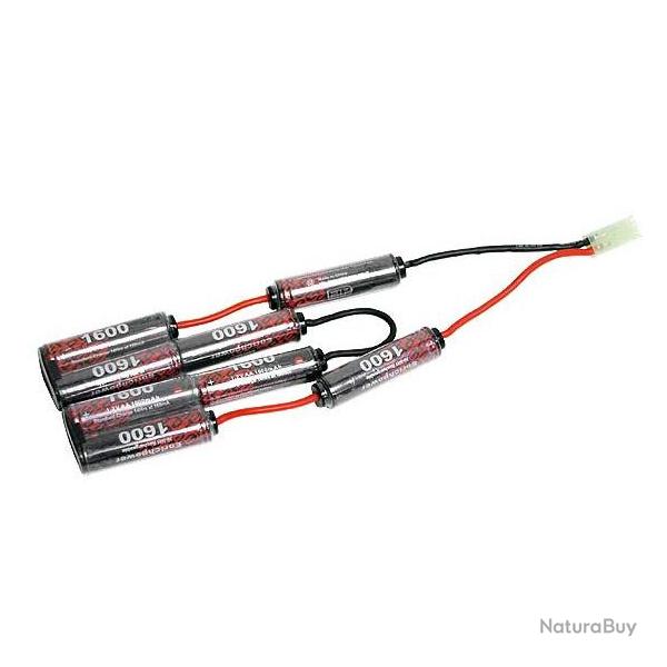 Batterie NiMh 9,6v Quad 1600 mAh (ICS MC-141)
