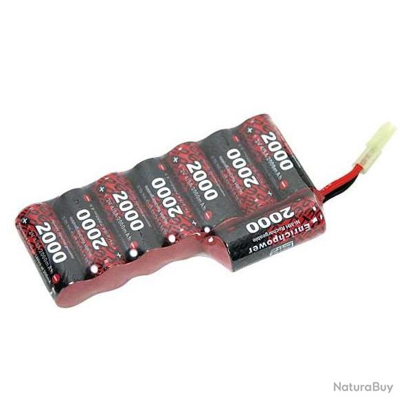 Batterie NiMh 9,6v Crosse 2000 mAh (ICS MC-132)