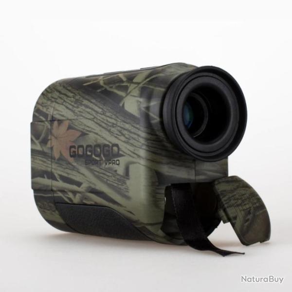 T�l�m�tre de Chasse 1100 M�tres Grossissement 6X avec Affichage Vert Adaptatif - PROMO LIMIT�E
