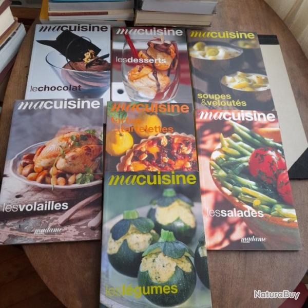 4 livres de cuisine. Madame Figaro. Ma cuisine
