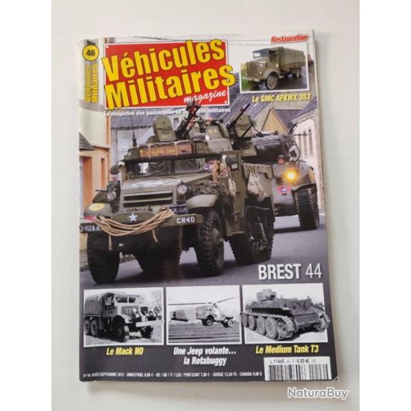 VEHICULES MILITAIRES MAGAZINE  NUM�RO 46