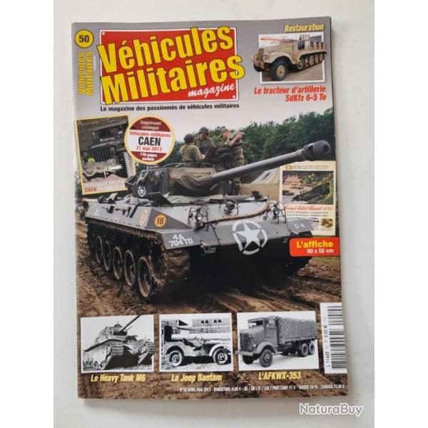 VEHICULES MILITAIRES MAGAZINE  NUM�RO 50