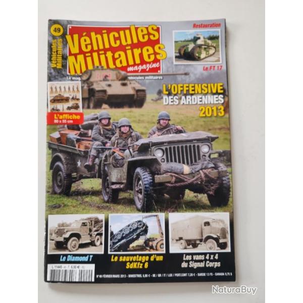 VEHICULES MILITAIRES MAGAZINE  NUM�RO 49