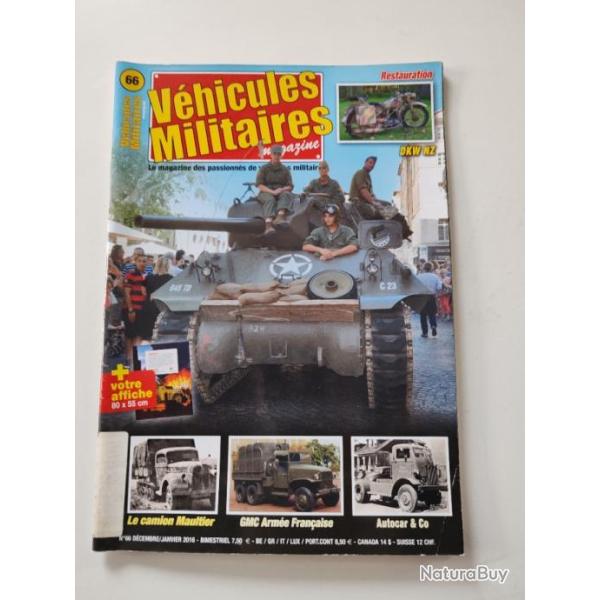 VEHICULES MILITAIRES MAGAZINE  NUM�RO 66