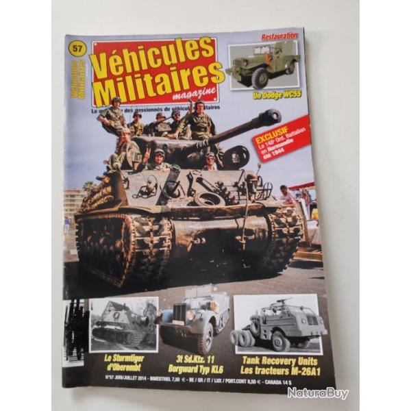 VEHICULES MILITAIRES MAGAZINE  NUM�RO 57