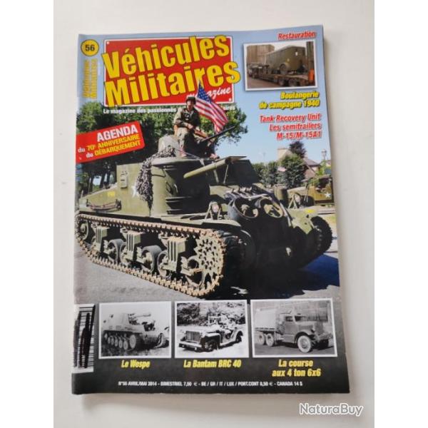 VEHICULES MILITAIRES MAGAZINE  NUM�RO 56