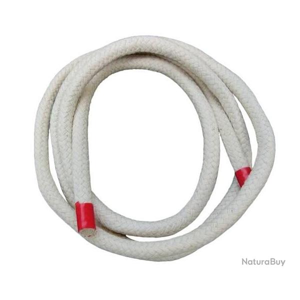 ROULEAU 1 M�TRE DE MECHE A MOUSQUET �8mm NATUREL