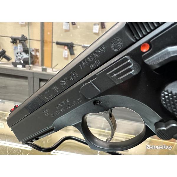 CZ 75 SP01 SHADOW CAL 9 MM PARA 75eme anniversaire