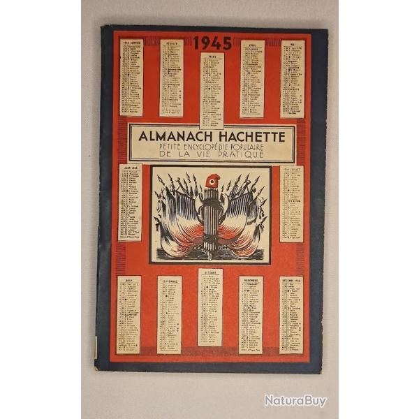 Almanach Hachette 1945 Lib�ration de la France