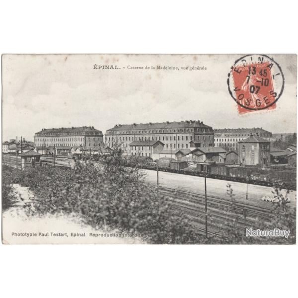 CPA MILITARIA  -  �PINAL  -  CASERNE DE LA MADELEINE, VUE G�N�RALE