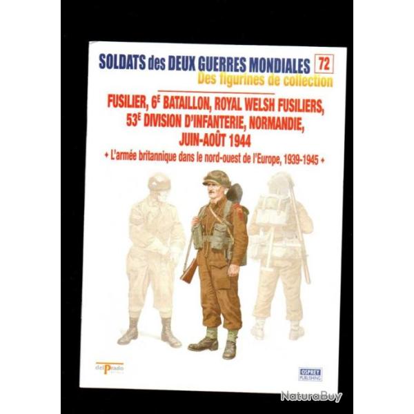 arm�e britannique nord ouest europe del prado-osprey fascicule soldats des deux guerres mondiales 72