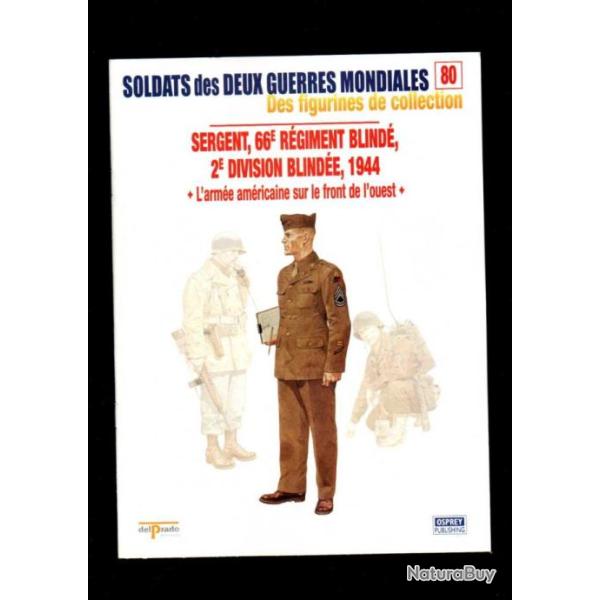 arm�e am�ricaine sur le front de l'ouest del prado-osprey fascicule soldats des deux guerres 80
