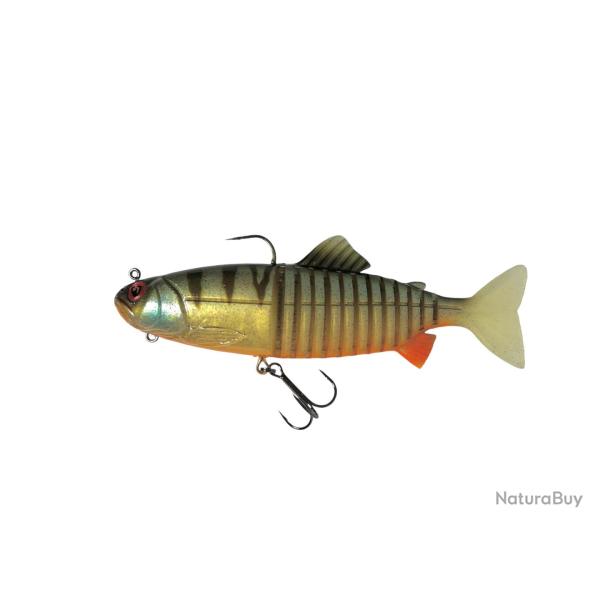 Leurre Souple FOX RAGE Replicant Jointed 23cm Angry Emerald Perch (Edition Limit�e)