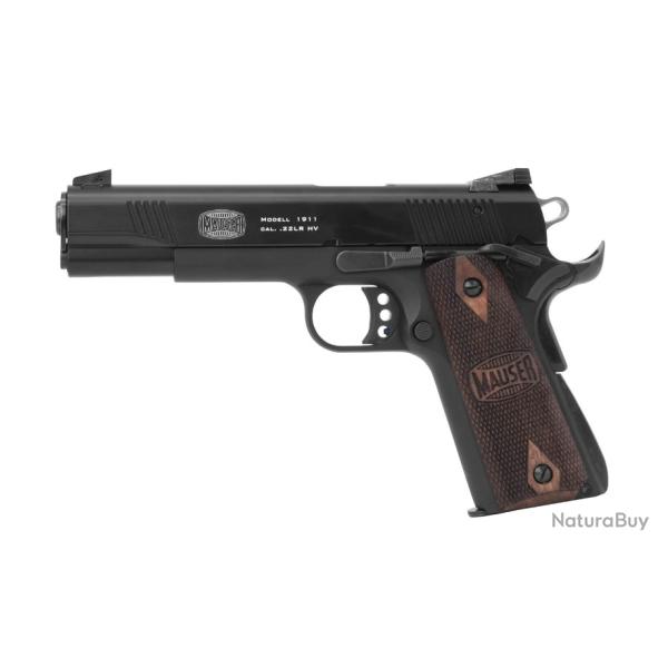 MAUSER - Pistolet 1911 semi-automatique noir - Cal. 22LR - PROMOTIONB