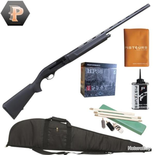 Fusil semi automatique Ege Arms FX12 synth�tique cal.12/76 canon 76cm+mun + fourreau + net + porte p