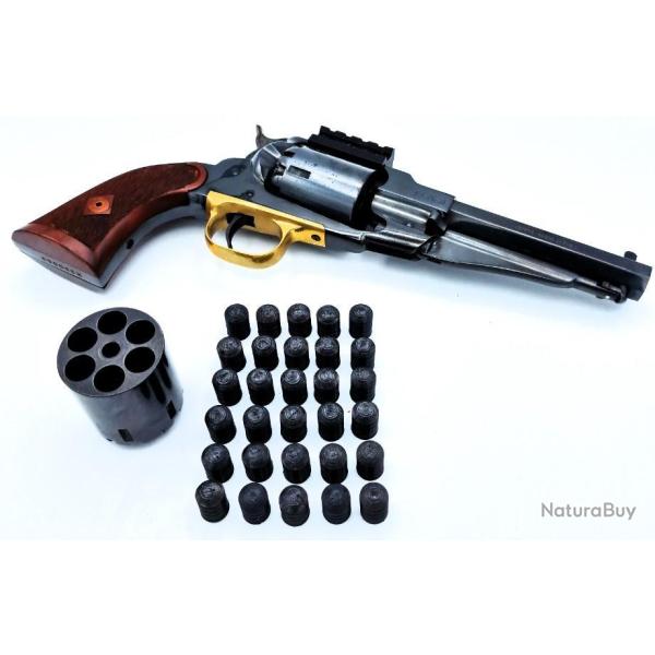6 Ogives Mini� type cal.44 (451) pour tir r�duit revolver Poudre noire (1858, 1860, 1851...)