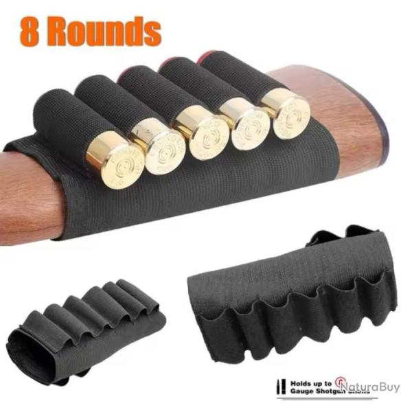 Cartouchi�re 1Euro sans r�serve Cartouchi�re de crosse 8 cartouches zz