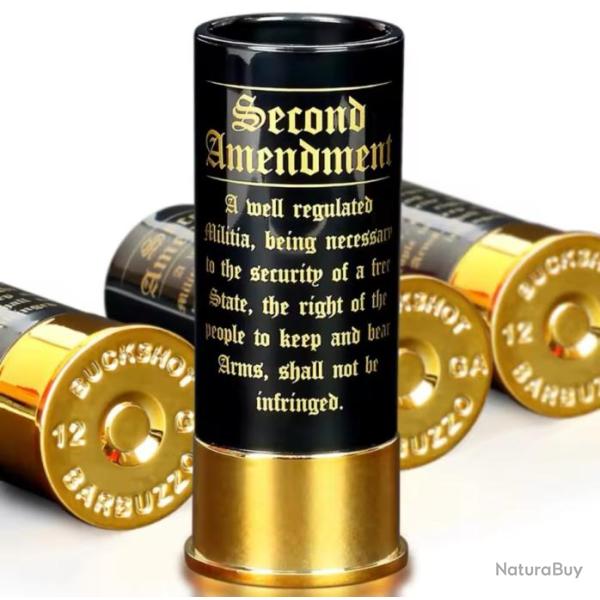 Verre � liqueur  Forme calibre 12  2e amendement 4 pcs