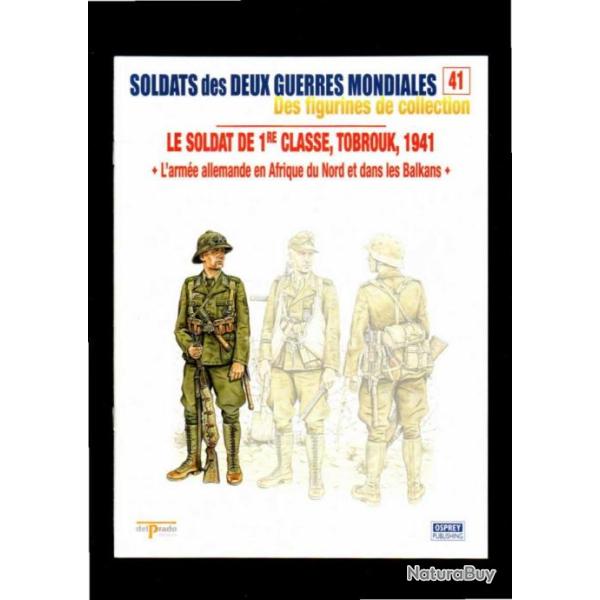 arm�e allemande afrique du nord et balkans  del prado-osprey fascicule soldats des deux guerres 41