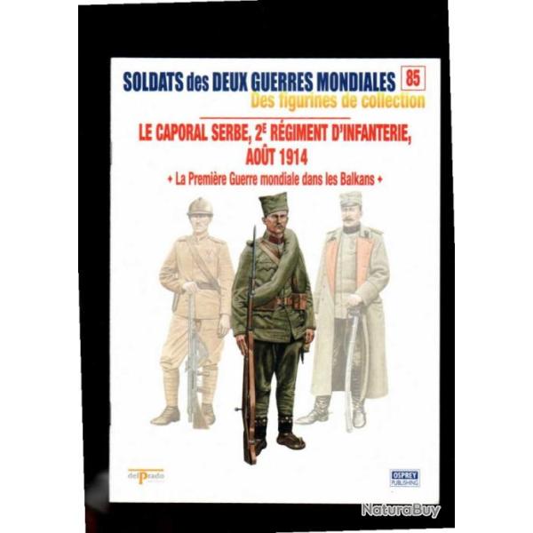 premi�re guerre mondiale dans les balkans del prado-osprey fascicule soldats des deux guerres 85