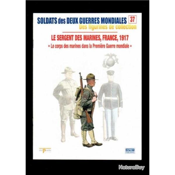 corps des marines premi�re guerre mondiale  del prado-osprey fascicule soldats des deux guerres 37