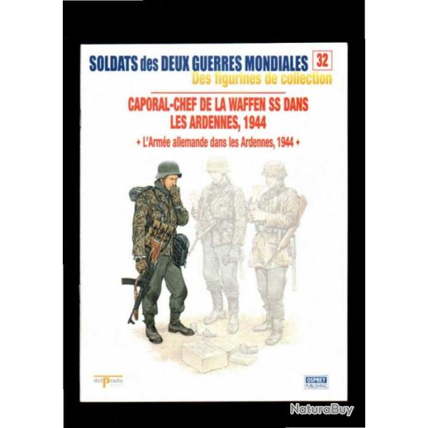 arm�e allemande dans les ardennes 1944 del prado-osprey fascicule soldats des deux guerres 32