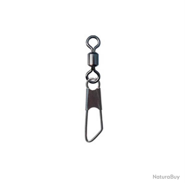 Sert �merillon rolling � agrafe safety noir T12 -3kg -10pcs