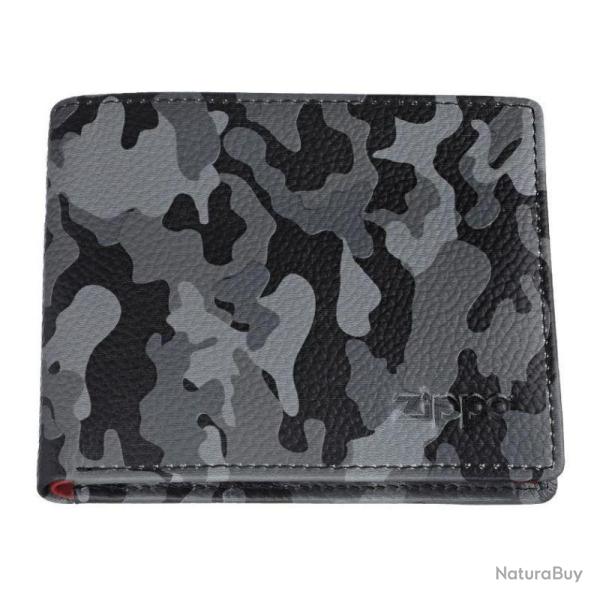 PORTEFEUILLE ZIPPO CAMO Grey