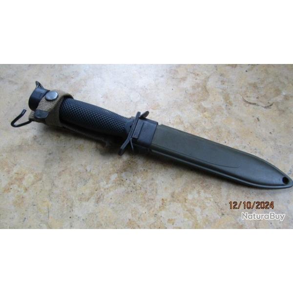 couteau dague centre entrainement commando CEC 131� RI para de chasse D�dicac� � Adjudant xx 1989/92