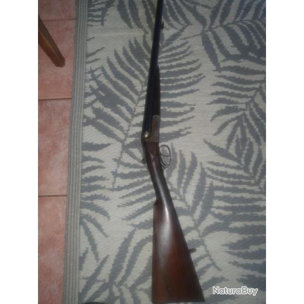 Fusil juxtapos� (forgeron alphonse..artisan liegeois)...16/70(2"3/4)