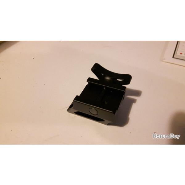 support picatinny � d�montage rapide avec platine de fixation 4 trous