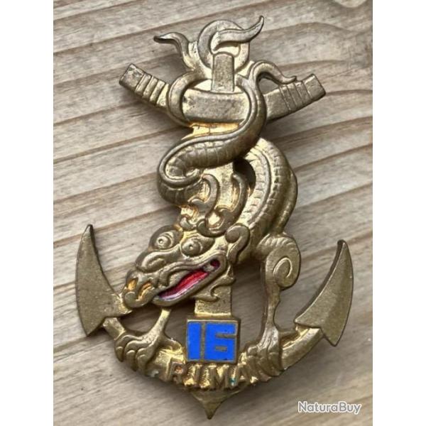 16� R.I.Ma, dragon dor�, dos guilloch� dor�,�mail