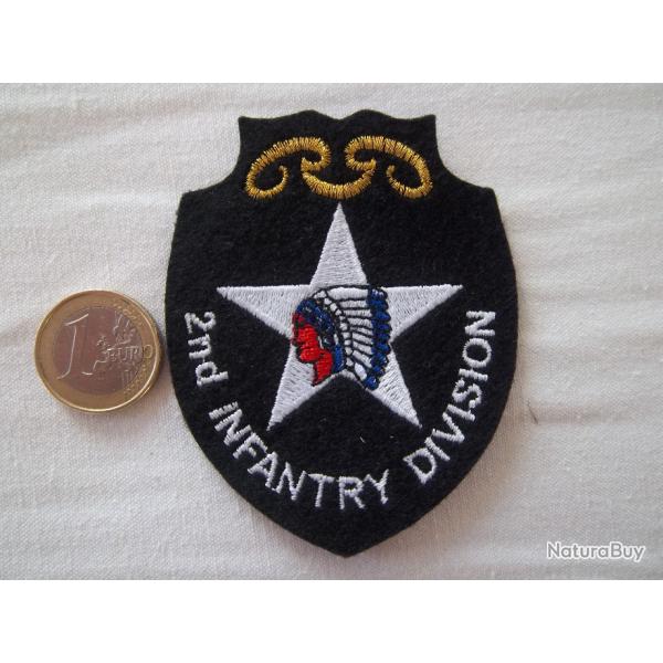 �cusson militaire 2 e division d'infanterie Am�ricaine d�barquement Omaha Beach