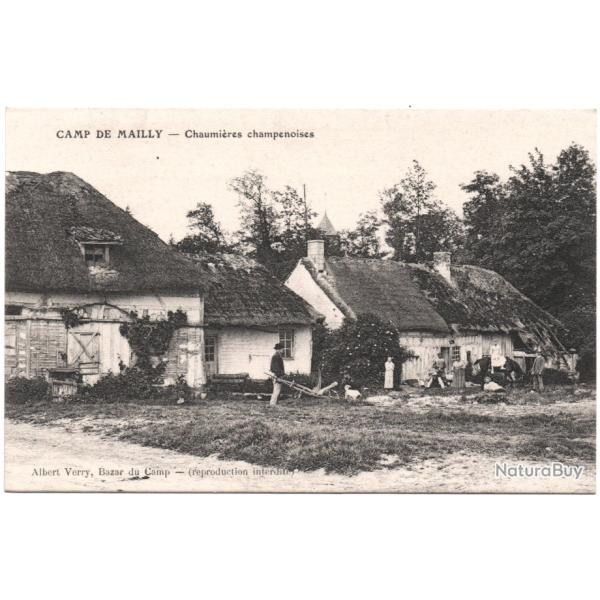 CPA MILITARIA  -  CAMP DE MAILLY  -  CHAUMI�RES CHAMPENOISES