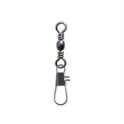 Emerillon Baril A Agrafe Interlock Noir Sert X6 T10 -14kg -10pcs
