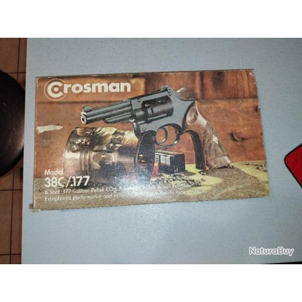 revolver Co2 crosman 38C .177 4,5mm collection
