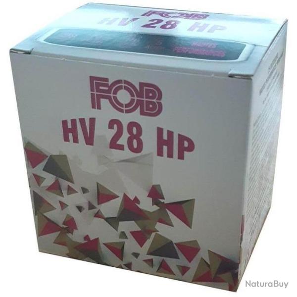 OFFRE FOB SUBSTITUT HV 28 HP STEEL PLOMB 7A Calibre 28/70 18g ACIER boite de 25