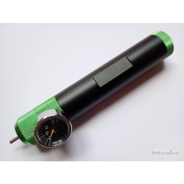 Station de remplisage CO� avec jauge PSI